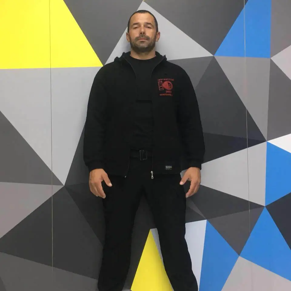 Φωτογραφία του προπονητή krav maga και ιδιοκτήτη της σχολής Stefanis Warriors , Στέφανου Στεφανή